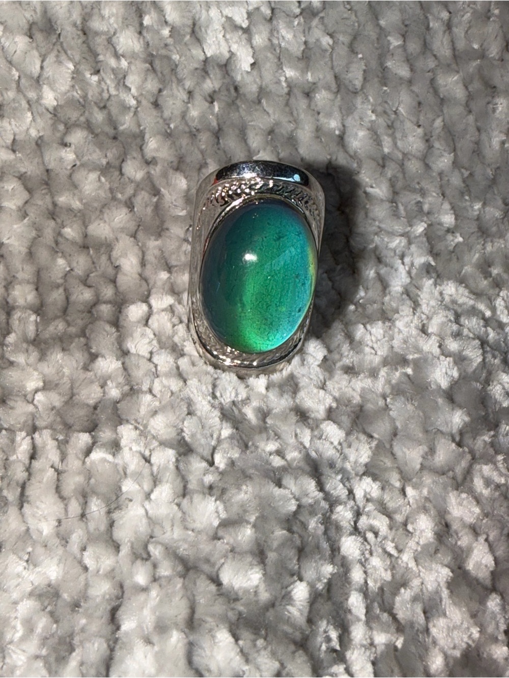 Sterling Silver Mood changing Ring